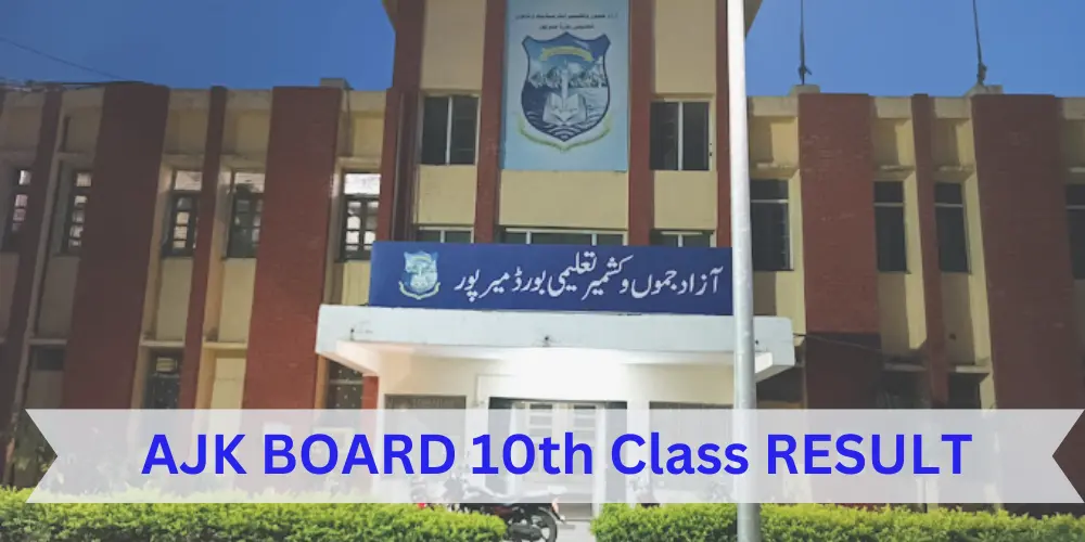 Mirpur BISE AJK 10th Class Result 2024 - Check Result By Name and Roll ...